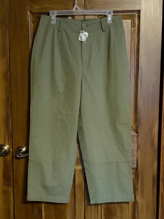 Dizzy Lizzy Pants - New Dizzy Lizzy Olive Straight Chino Trousers 100% COTTON